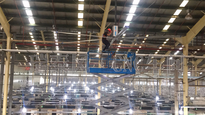 CNC機加工通風(fēng)降溫,東莞車間通風(fēng)降溫