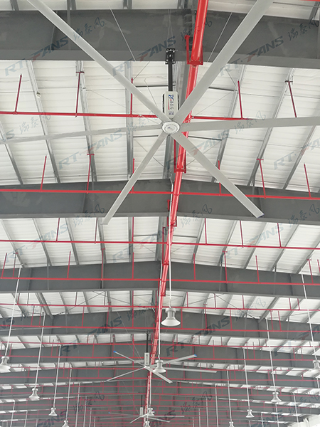 瑞泰風工業(yè)吊扇案例圖RTFANS HVLS fan