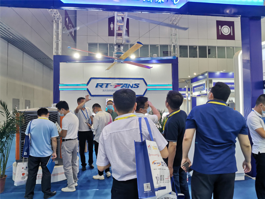 瑞泰風(fēng)工業(yè)風(fēng)扇參展機(jī)械展