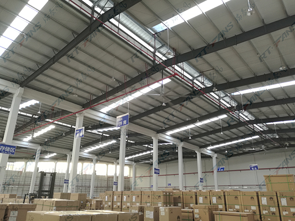 車間用降溫設(shè)備廠家，瑞泰風工業(yè)大吊扇降溫效果怎么樣