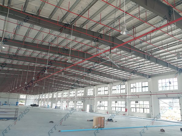 清遠工業(yè)風扇廠家 實力廠家【瑞泰風RTFANS HVLS fan】